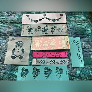 Stencil Bundle 8 Pieces